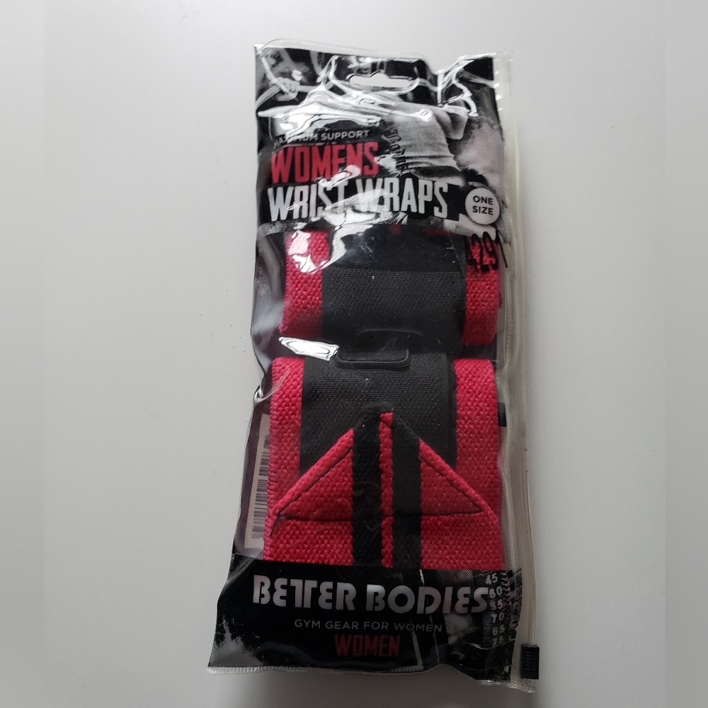 Better Bodies Ladies Wrist Wraps NWT